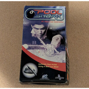 Vintage 1999 Pool Shark Pool Cue USB Computer PC Controller InterAct